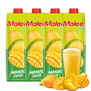 瑪麗（MALEE）泰國進(jìn)口果汁飲料 芒果汁 大瓶餐飲宴席聚會(huì)裝1L*4瓶