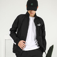 彪馬（PUMA）男裝女裝夾克外套 新款T7情侶休閑上衣立領(lǐng)防風(fēng)運(yùn)動(dòng)服 532559-01/梭織/男款 黑色 L