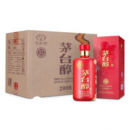 茅臺貴州茅臺集團(tuán) 茅臺醇系列 53度柔和醬香型白酒【新老款隨機(jī)發(fā)貨】 53度 500mL 6瓶 2020年茅臺醇2008