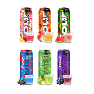 FOUR LOKO四洛克進口預(yù)調(diào)雞尾酒果味酒派對網(wǎng)紅微醺特調(diào)酒瓶裝 經(jīng)典款6罐組合