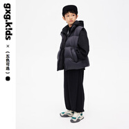 gxg.kidsGXG童裝[五色可選]童裝兒童羽絨馬甲冬新款短款男女童外套 黑色 110cm