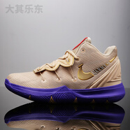 歐文7籃球鞋男電影藝術(shù)英雄音樂(lè )主題造物主s2防滑耐磨鴛鴦中幫科比戰靴6實(shí)戰學(xué)生兒童運動(dòng)鞋5詹姆斯 香檳色 44