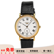 【二手99新】浪琴(Longines)男表瑰麗系列經(jīng)典自動(dòng)機(jī)械表 二手奢侈品腕表 瑞士名表 浪琴男表 34.5mm鍍金皮帶L4.804.2.11.2