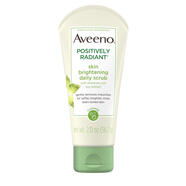 AVEENO 艾惟諾 亮白肌膚去角質(zhì)面部磨砂潔面乳 大豆精華 56.7g 敏感肌 2 Oz. (約 56 g) * 1 件裝