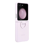 三星（SAMSUNG）Galaxy Z Flip5/W24 Flip 原裝手機殼 指環(huán)式硅膠保護殼  保護套 手機套 紫色