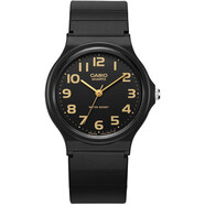 CASIO男女手表小黑表學(xué)生表指針簡(jiǎn)約石英中性表INS百搭休閑時(shí)尚運動(dòng)表 MQ-24-1B2 33mm小表盤(pán)