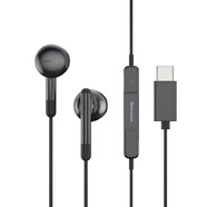 紐曼 (Newmine)  XLT10 typec耳機(jī)線控音樂(lè)手機(jī)數(shù)字耳機(jī)type-c版半入耳式有線耳機(jī) 黑色