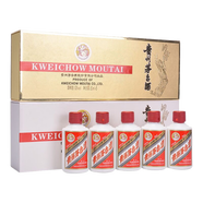 茅臺(tái)（MOUTAI）貴州茅臺(tái)酒 醬香型白酒 送禮 53度 50mL 10瓶 飛天茅臺(tái)金條白條