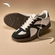 安踏TT鞋丨經(jīng)典復古德訓鞋女子夏季休閑百搭反絨皮革運動板鞋