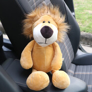 鼎天立穎（DINGTIANLIYING）車(chē)載竹炭包創(chuàng  )意公仔動(dòng)物獅子玩偶除異味去甲醛活性炭汽車(chē)后窗擺件 獅子竹炭包 1g 1瓶