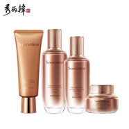 秀麗韓 Soorunkor/桑黃套裝改善暗沉黃氣提亮紅潤緊致細紋彈潤保濕套裝 潔面+水+乳+霜