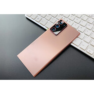 三星（SAMSUNG）【品牌原裝】[品牌原裝]適用三星s20玻璃后蓋s20ultra原廠電池后 三星note20ultra【迷霧金】原廠原封