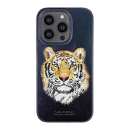 POLO保羅手機殼適用iphone15ProMax蘋果14真皮刺繡13老虎個性商務(wù) 保羅 老虎頭 iPhone 15Pro
