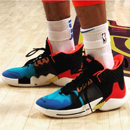 耐克（NIKE）新款男鞋Air Jordan Why Not Zero.2威少AJ雷霆配色實戰(zhàn)籃球鞋  BV6352-900 40