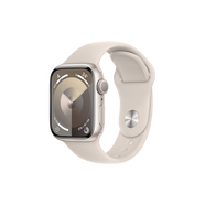 【95成新】Apple/蘋果 Watch Series 9 智能手表GPS款41毫米星光色鋁金屬表殼 星光色運(yùn)動(dòng)型表帶M/L MR8U3CH/A