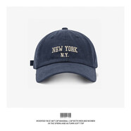 蘇木佰（SOMUBAY）兒童帽2025夏天新款棒球帽男女童戶(hù)外遮陽(yáng)帽百搭鴨舌帽太陽(yáng)帽潮 藏青 48-52cm【約3歲-8歲】