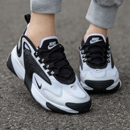 耐克（NIKE）女鞋春季新款運(yùn)動(dòng)鞋AIR MAX復(fù)古老爹鞋氣墊緩震休閑鞋耐磨跑步鞋 AO0354-100/ZOOM氣墊熊貓 38.5