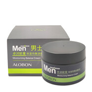 雅邦 卓越能量男士護(hù)理套裝潔面潤膚露保濕霜 面霜乳液擦臉油 雅邦男士保濕均衡潤膚霜50g