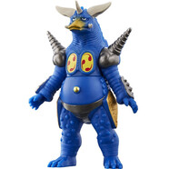 萬代（BANDAI） 德凱奧特曼怪獸 軟膠兒童玩具 14cm 161 巴里蓋拉