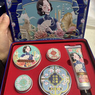 貞格格雪花膏卓文后老上海伴手禮四件套旗艦國(guó)貨凡士林珍珠膏禮盒女面霜 流金歲月五件套 280g +禮盒袋