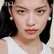 ZEGL珍珠耳釘純銀耳飾女925銀針耳環(huán)高級(jí)感2025年新款紀(jì)念日生日禮物
