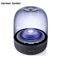 哈曼卡頓 音樂(lè )琉璃3代三代  藍牙音箱  桌面電腦音箱 360°環(huán)繞立體聲 下沉式低音炮   Aura Studio3 黑色