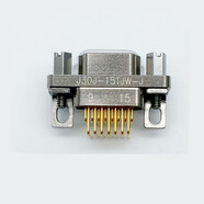 J30J-15TJW  J30J-15TJW-J  15芯彎針連接器插頭 15TJWP7