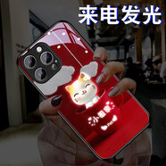 雅好（Yagoo） 小祖宗情侶適用于蘋(píng)果16ProMax手機(jī)殼網(wǎng)紅iPhone15來(lái)電發(fā)光蘋(píng)果13外殼個(gè)性創(chuàng)意男女潮12牌保護(hù)套4 【貓小樂(lè)】七彩聲控款 蘋(píng)果11ProMax(6.5寸)