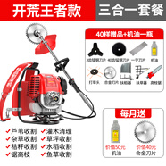 達(dá)瓦（DAWA）德國(guó)動(dòng)力技術(shù)割草機(jī)除草機(jī)打草機(jī)四沖程汽油機(jī)水稻收割機(jī)電動(dòng)農(nóng)具 背負(fù)式三合一（雙扶+高枝鋸頭）
