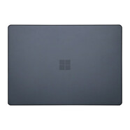 熙露 微軟Surface Laptop Go3 Go2機身全包保護殼12.4/13/15英寸輕薄防摔Laptop13/第7版保護套 磨砂黑色(上蓋+底部保護殼) Surface Laptop Go 1