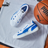 彪馬（PUMA）【趙繼偉同款】緩震透氣網(wǎng)眼實(shí)戰(zhàn)籃球鞋男女運(yùn)動(dòng)鞋194454 白-深藍(lán)色-05 37.5
