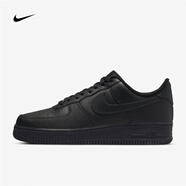 耐克（NIKE）男鞋 Air Force 1 '07 AF1 純黑 黑武士 低幫空軍一號板鞋運動(dòng)鞋 CW2288-001 /復古黑 42