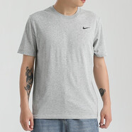 耐克（NIKE） 男裝 新款運動(dòng)休閑跑步舒適透氣圓領(lǐng)短袖T恤 AJ7616-010 AR6030-063 M
