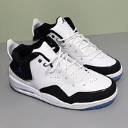 耐克（NIKE）休閑鞋男鞋秋冬季新款運動(dòng)鞋Air Jordan Courtside23 AJ23籃球鞋 AR1000-104黑白紫 43