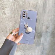 豆圖 OPPOPDVM00手機(jī)套OPPOA32保護(hù)殼OPPOA53 2020 4G手機(jī)殼水鉆兔山茶 OPPOA32-A53 2020 4G通用/1【薰