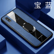 酷瞐適用于華為榮耀Note10手機殼RVL-AL09全包Honor note10防摔HW榮譽(yù)nate 榮耀Note10【寶藍色】配磁吸支架