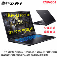 神舟（HASEE） 樣機(jī)G8R9/G9R9/Z8R9/Z9R9/512G/RTX3060吃雞游戲筆記本 樣機(jī)直連GX9R9/4070/17.3雷電