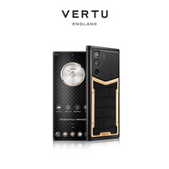 VERTU【搶半價(jià)購(gòu) 下單省萬(wàn)元】威圖緯圖奢品加密手機(jī)META雙曲屏AI智能體手機(jī)5G商務(wù)高端禮物補(bǔ)貼17pro 黑巴黎釘款-黑陶玄鐵黑鱷魚(yú)皮黃金鑲鉆 12GB+512GB