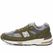 New Balance新百倫MADE IN UK 991 20周年紀(jì)念款英產(chǎn)復(fù)古跑鞋 男士總統(tǒng)慢跑鞋 綠色M991GGT 標(biāo)準(zhǔn)43/US9.5