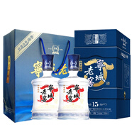 寧城老窖  中秋送禮 綿柔濃香型 傳承15禮盒白酒 52度500ml *2瓶裝 