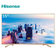 海信電視 LED55MU7000U 55英寸4K超清HDR金屬超薄機(jī)身智能語(yǔ)音ULED平板電視機(jī)尾貨