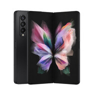 三星（SAMSUNG）Galaxy Z Fold3 5G 折疊屏手機(jī)三網(wǎng)通5G雙屏手寫大屏 庫(kù)存機(jī) Fold3 隕石黑【贈(zèng)碎屏險(xiǎn)】 12G+512G 港版雙卡
