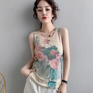 BLLDR潮牌歐洲站洋氣吊帶無袖小背心女夏季新款修身顯瘦內(nèi)搭打底上衣 3046# S