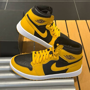 耐克籃球鞋男鞋春季新款AirJordan1AJ1喬1高幫耐磨休閑籃球鞋運動(dòng)板鞋 DQ0660-700大黃蜂 42