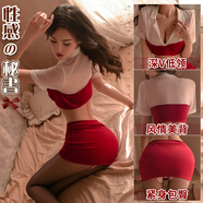 曼煙情趣內(nèi)衣性感睡衣制服漏乳秘書緊身純欲裙丁字褲夫妻刺激高檔9254