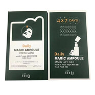 nywow o 高麗雅娜NOKD1U綠豆美顏滋養保濕護膚品禮盒套裝保濕修護滋養 綠豆塑顏清潤面膜28片