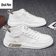 森馬品牌男鞋休閑鞋2025新款男鞋休閑夏季透氣帆布板鞋布鞋潮鞋 A601卡其 39 標準碼