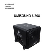 UMISOUNO優(yōu)美聲車載有源低音炮U208雙8寸航空鋁箱小金剛有源低音炮 U208