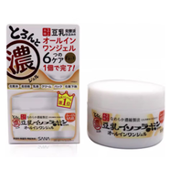 莎娜日版 SANA豆乳水乳護(hù)膚保濕清爽/滋潤型爽膚水乳液洗面奶面霜 六合一面霜 100g