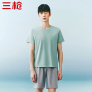 三槍【冰立方】睡衣男春夏情侶冰泉棉3A抗菌涼感舒適家居套禮盒裝